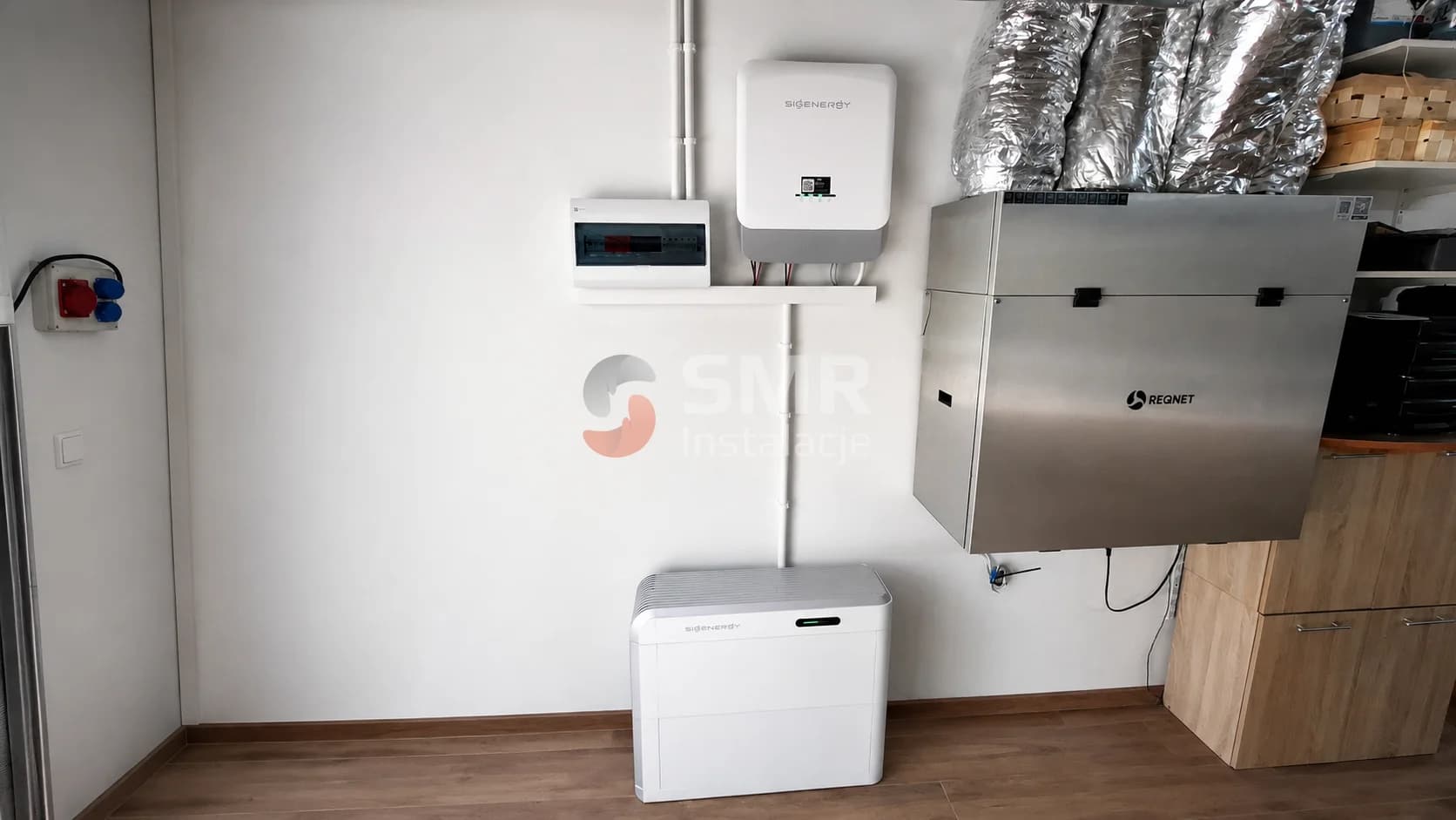 Fotowoltaika z magazynem energii 10,38 kWp + magazyn energii, Szczęsne