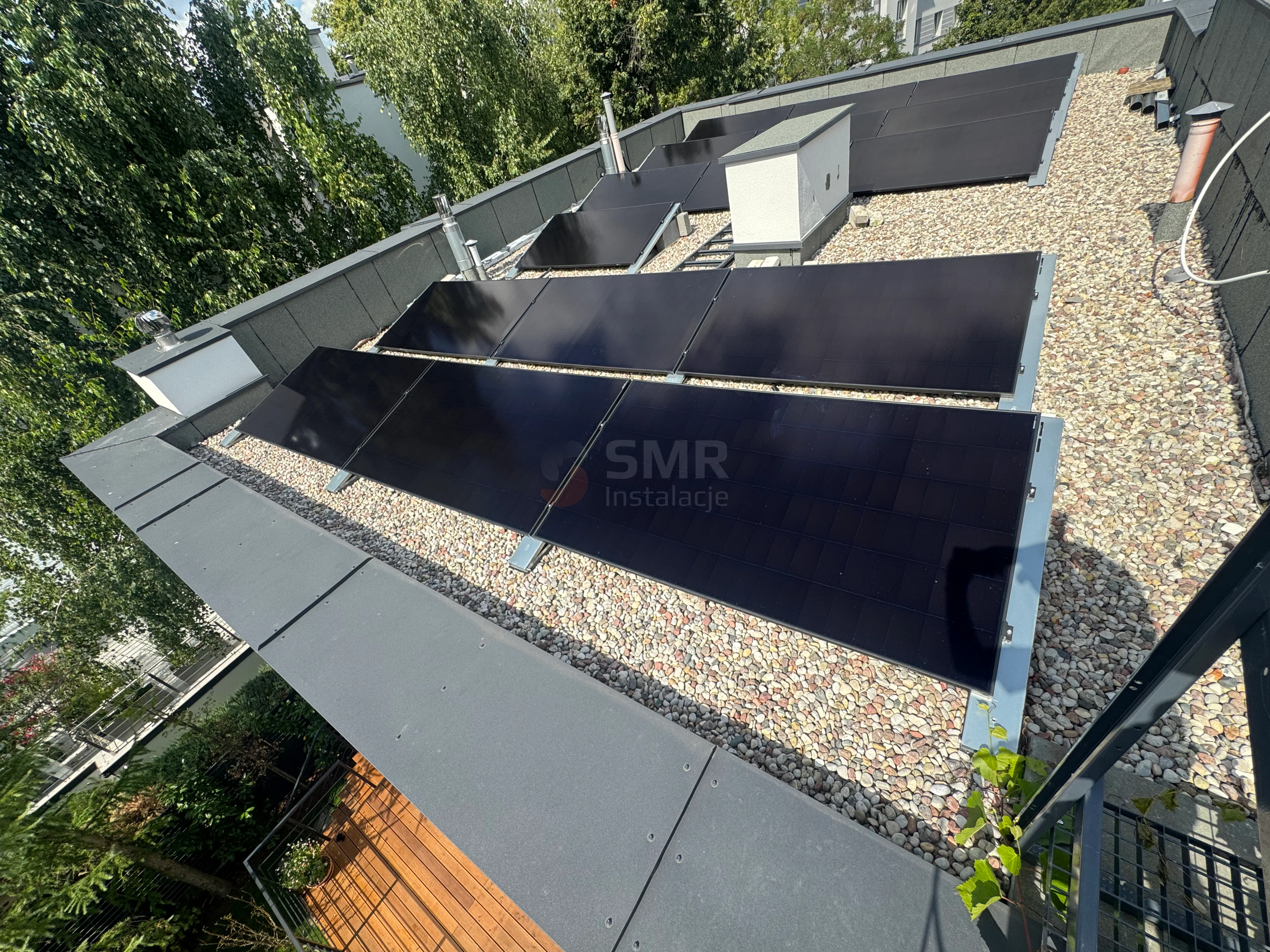 Realizacja: System hybrydowy 8 kWp + 18 kWh - Warszawa - zdjęcie dodatkowe 2